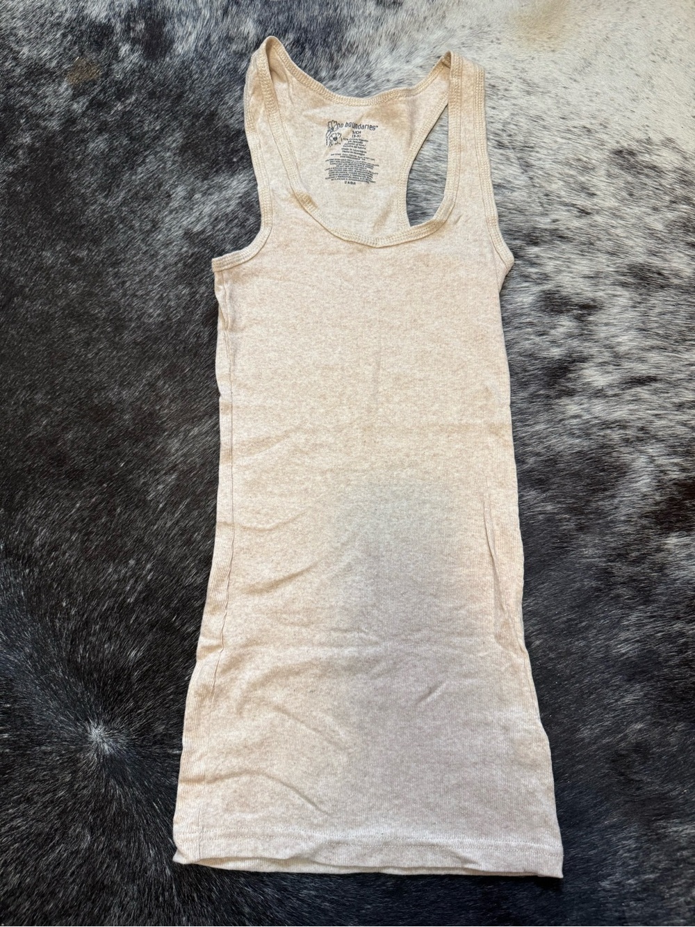 Tan No Boundaries Tank Top
